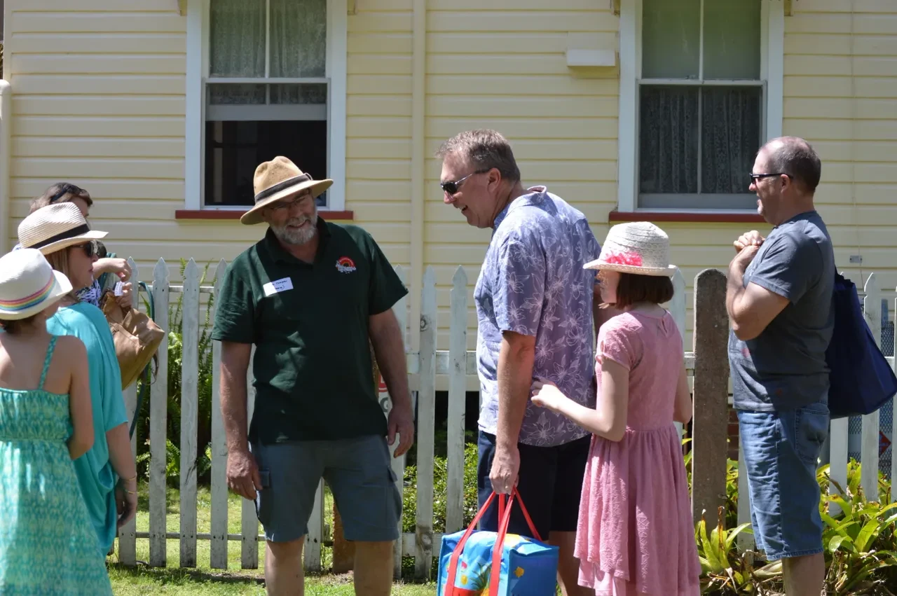 Campbell Family Reunion 2018 — family at fence